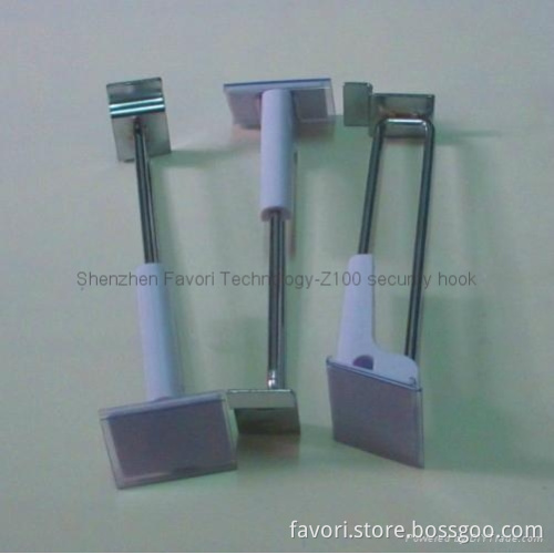 Z100 Slatwall Locking Hook, Slatwall Security Hook, Slatwall Anti-theft Hook,Slatwall Theftproof Hook,Slatwall Burglarproof Hook